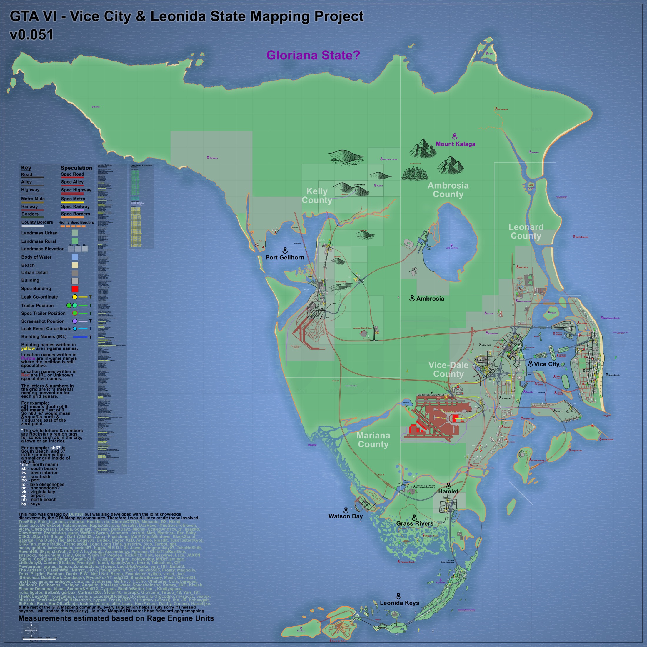 GTA 6 Leonida map